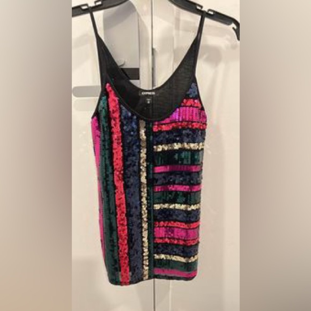 Express Sequin Tank